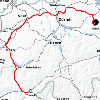 04SEP-Brig to Säntis